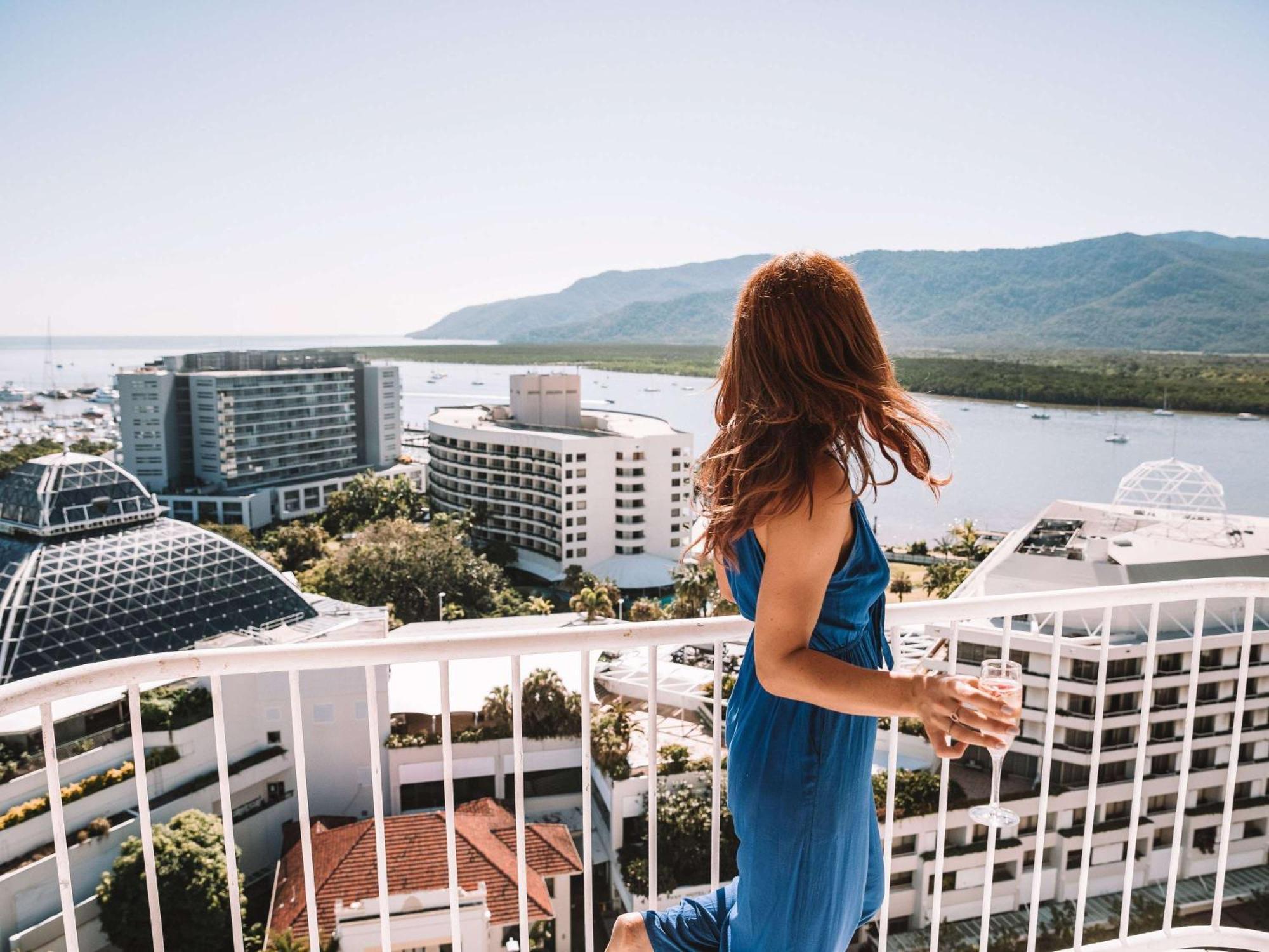 Pullman Cairns International Hotel Luaran gambar View of the city from the hotel